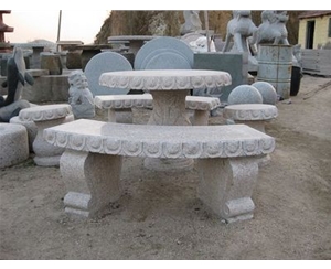 广东公园石桌石凳